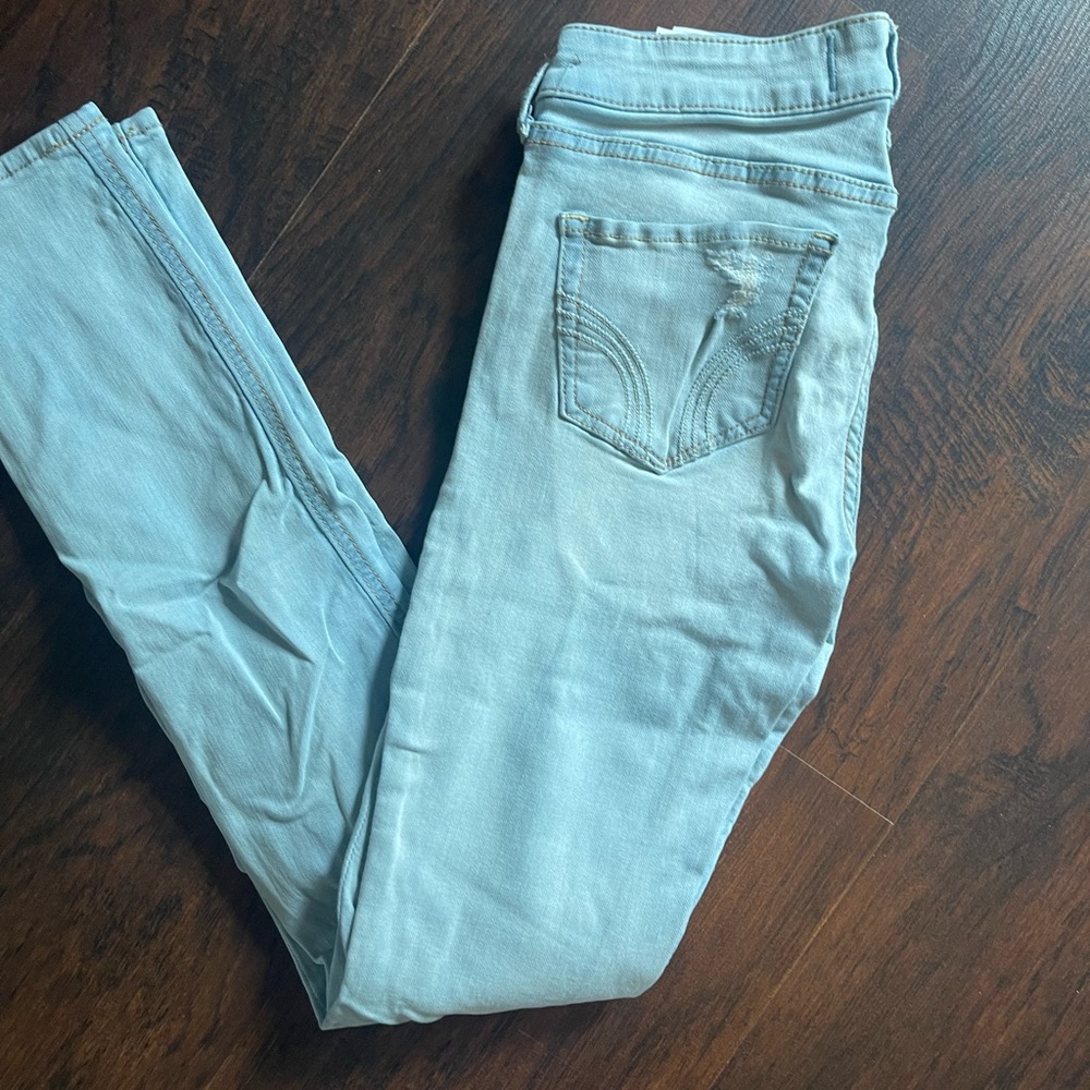 Light wash jeans